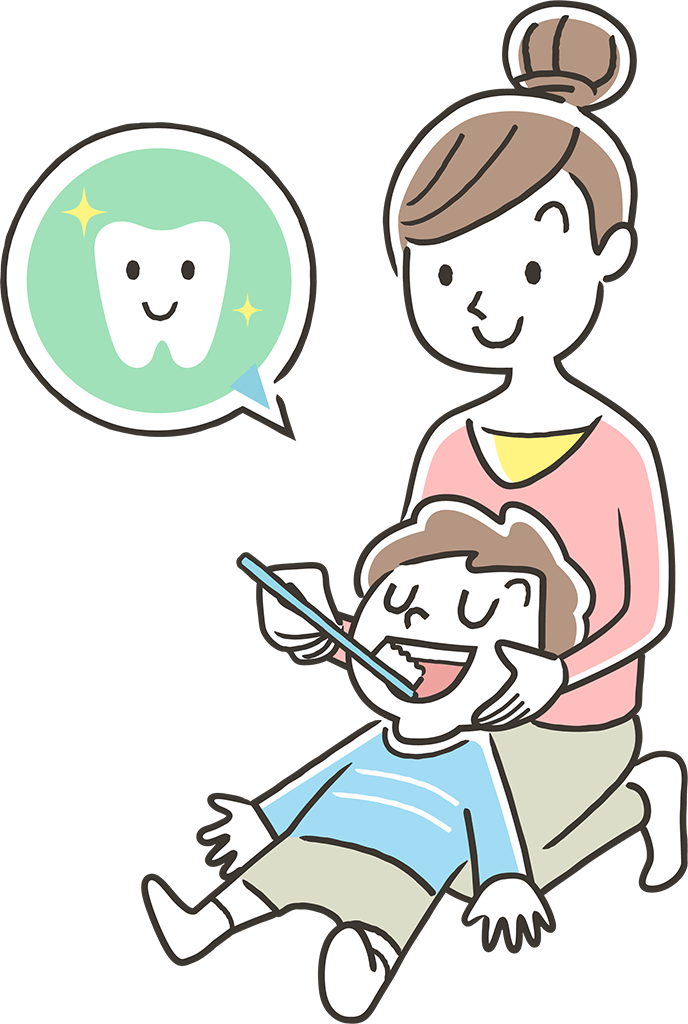 乳歯がほぼ生えそろいます