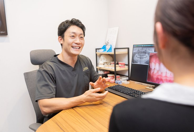 丁寧なカウンセリングと細かな検査を実施